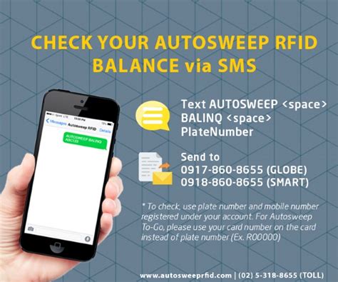 autosweep rfid card|how to check autosweep balance.